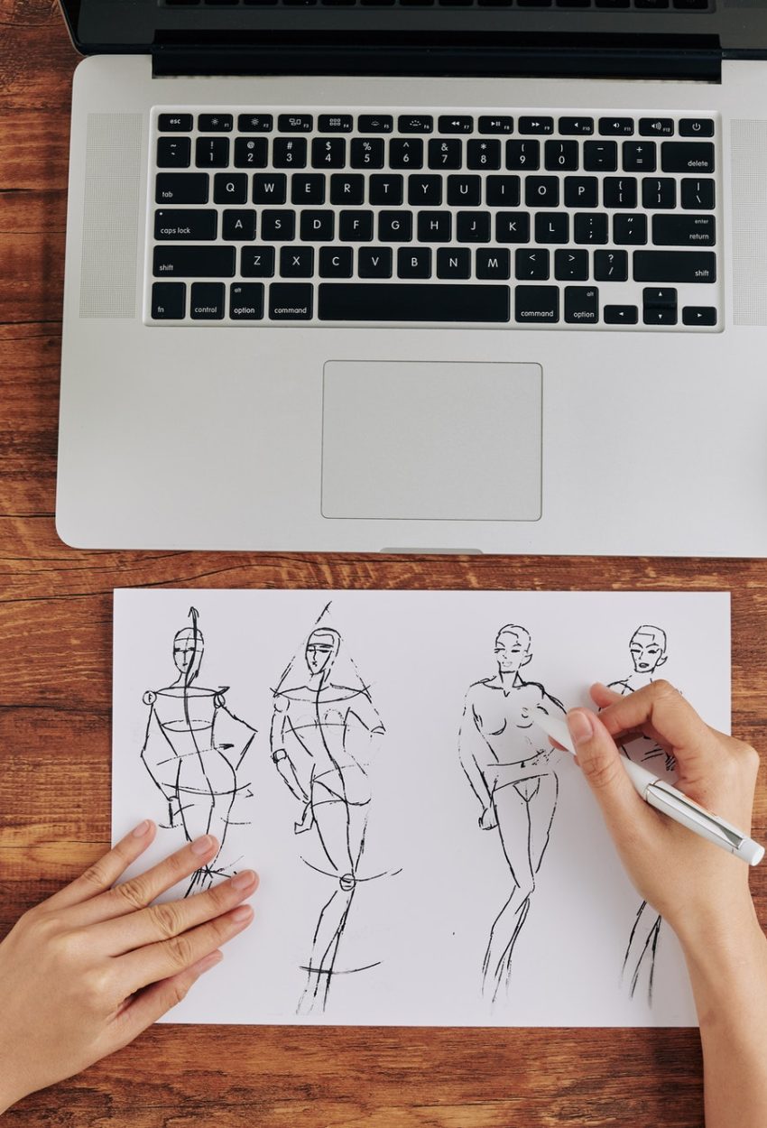 Olba designer sketching